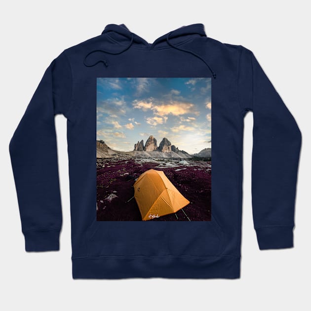 Mountain Camping Hoodie by ArijitWorks